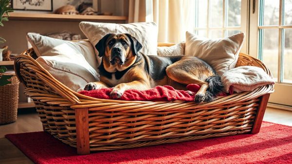 Top 5 paniers XXL pour chien : un confort inégalé